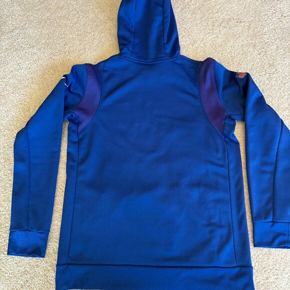 NEW Buffalo Bills NFL Nike Blue with Logo Hoodie Sweatshirt Top Long-Sleeves - Picture 9 of 15